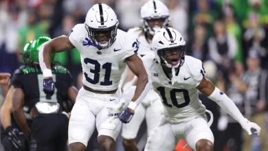 penn state nittany lions football vs oregon ducks football match player stats