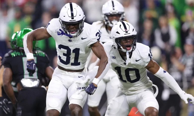 penn state nittany lions football vs oregon ducks football match player stats